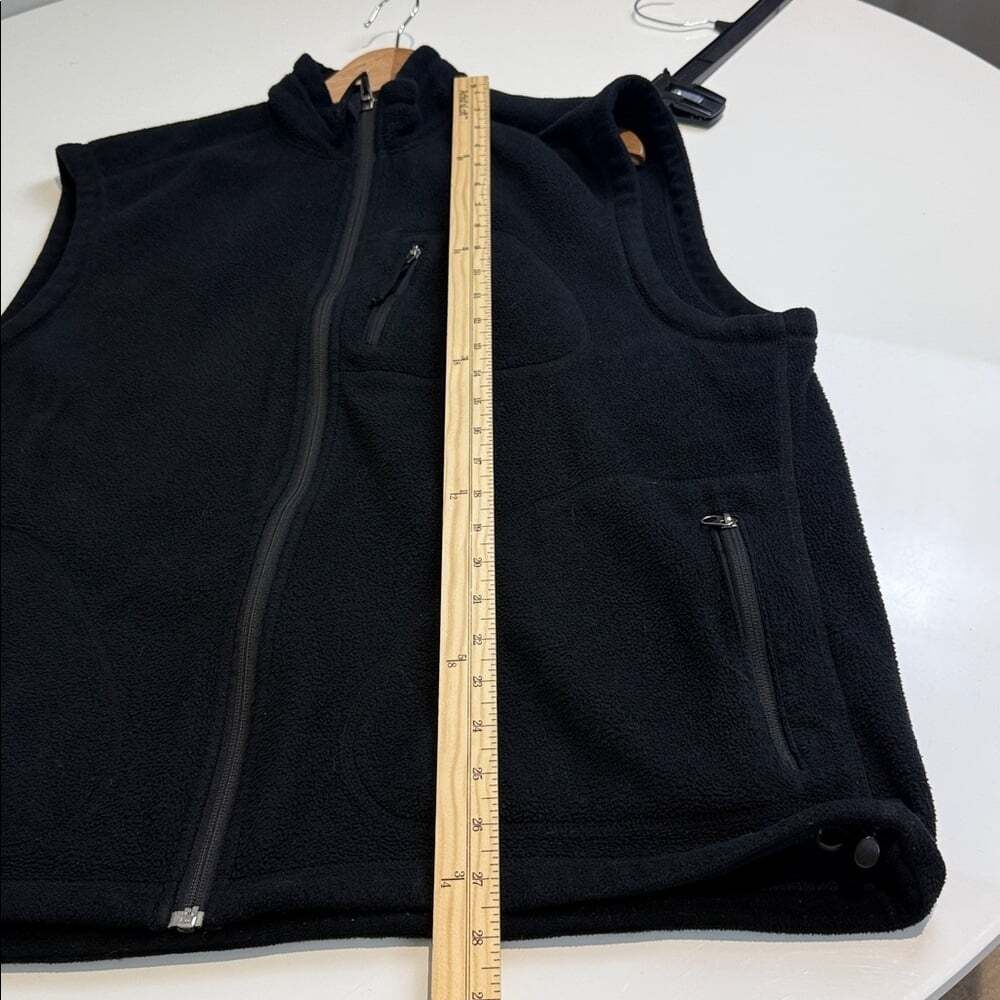 MEC Men's Black Fleece Vest Vintage Size Extra Large - Picture 5 of 6
